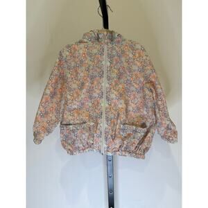 Bonpoint Liberty Floral Print Rain Coat - 4 T